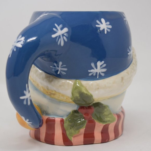 Susan Winget Holiday Polar Bear Head Mug 3D Crtifd International Anthropomorphic - Picture 5 of 14